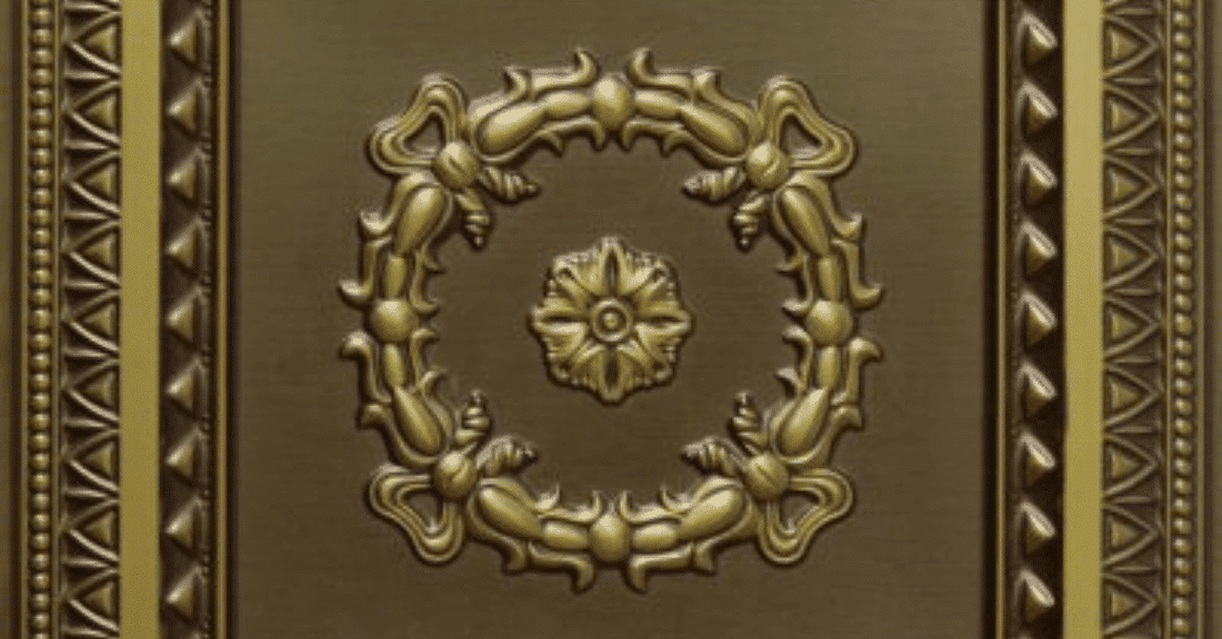 Advantages of PVC Brass Ceiling Tiles