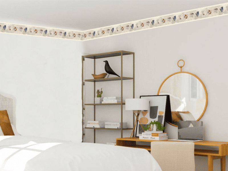 How to decorate with wallpaper borders