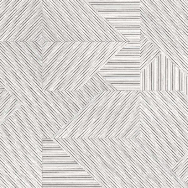 Textured Wallpaper Wood|Geometric in Grey