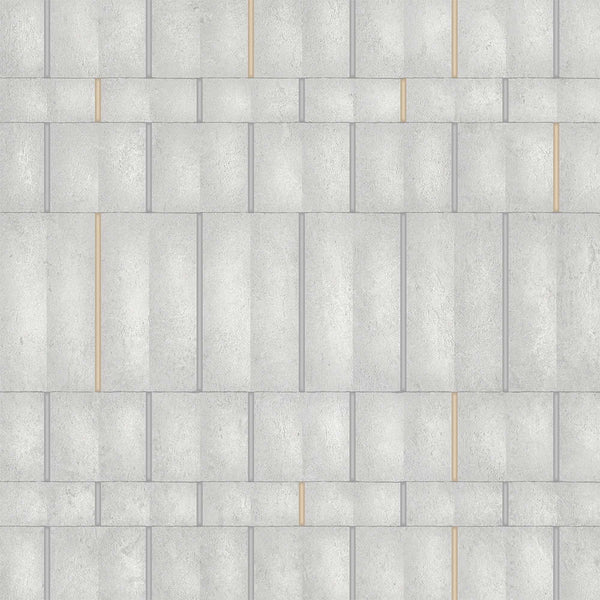 Textured Wallpaper Geometric in Grey