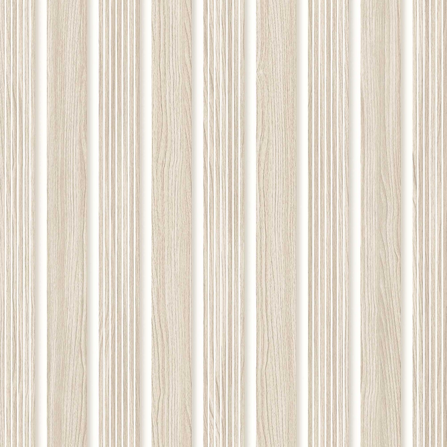 Textured Wallpaper Wood in Beige
