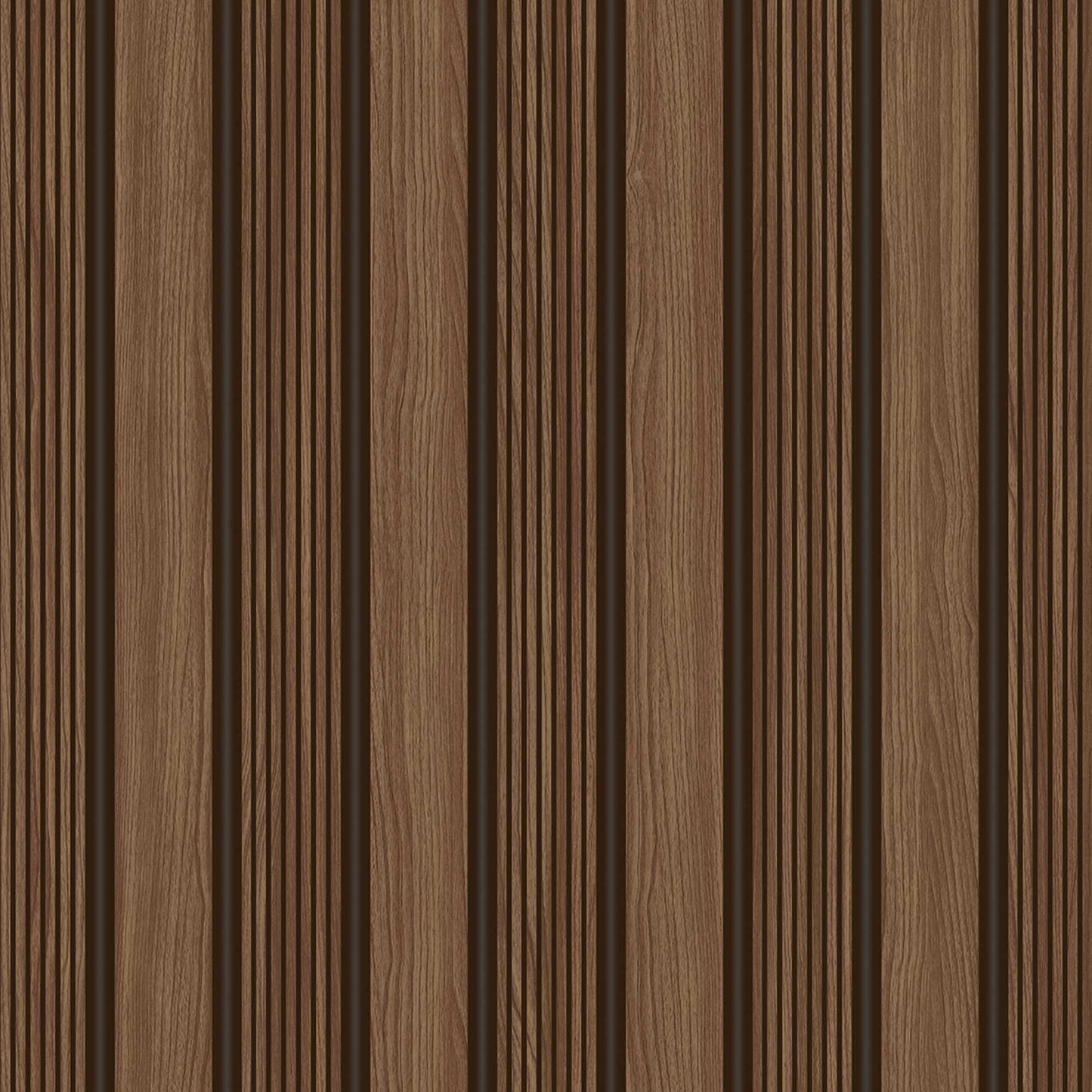 Textured Wallpaper Wood in Brown