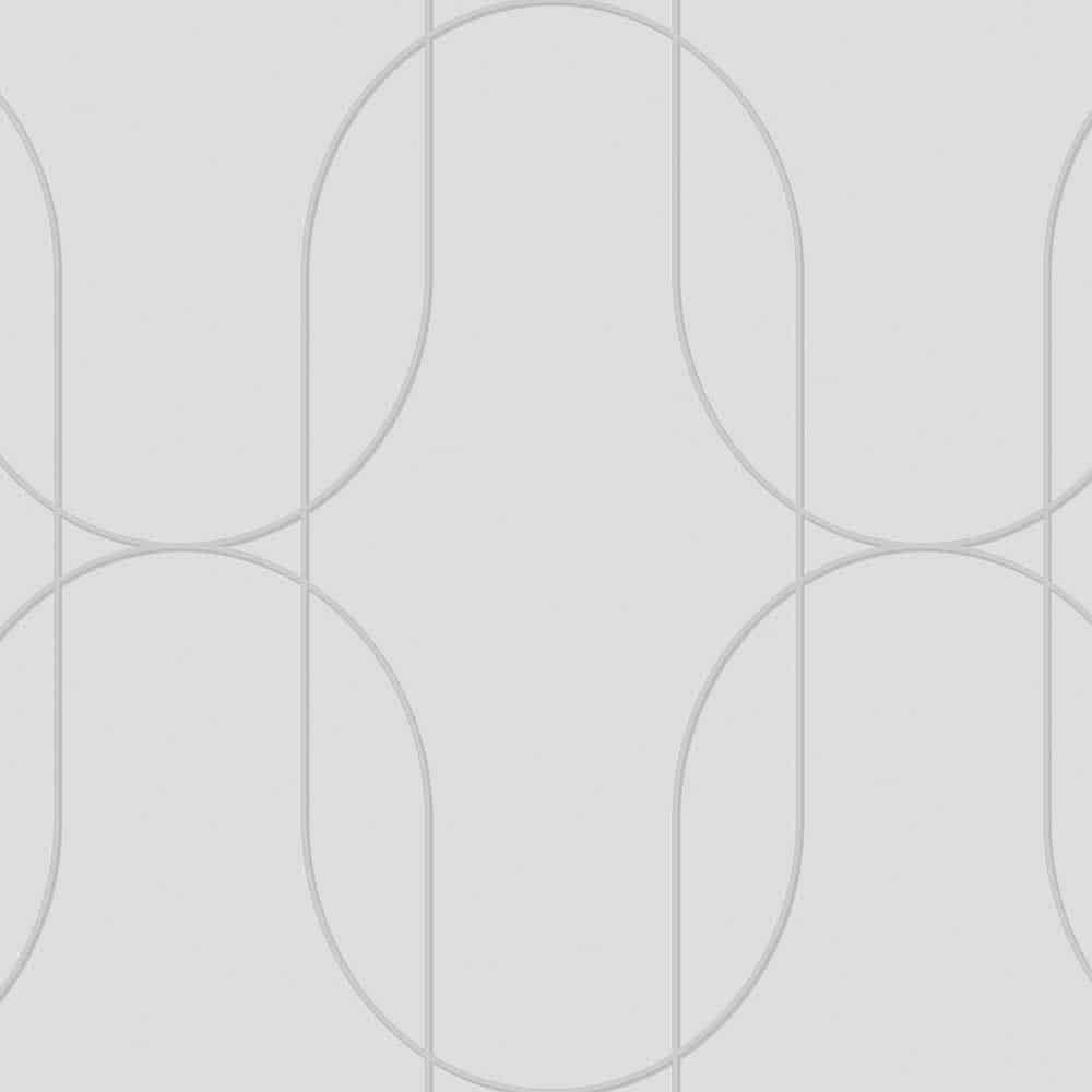Textured Wallpaper Geometric in Grey|Silver