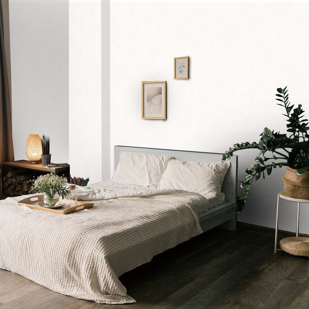 Textured Wallpaper Herringbone|Geometric in White