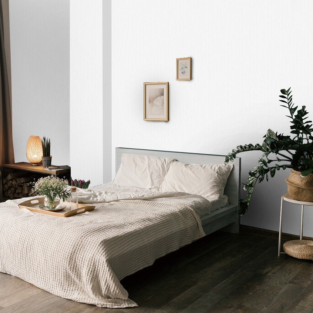 Textured Wallpaper Herringbone|Geometric in Light Grey