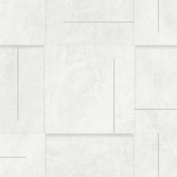 Textured Wallpaper Stone|Abstract in Light Grey