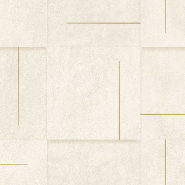 Textured Wallpaper Stone|Abstract in Ivory