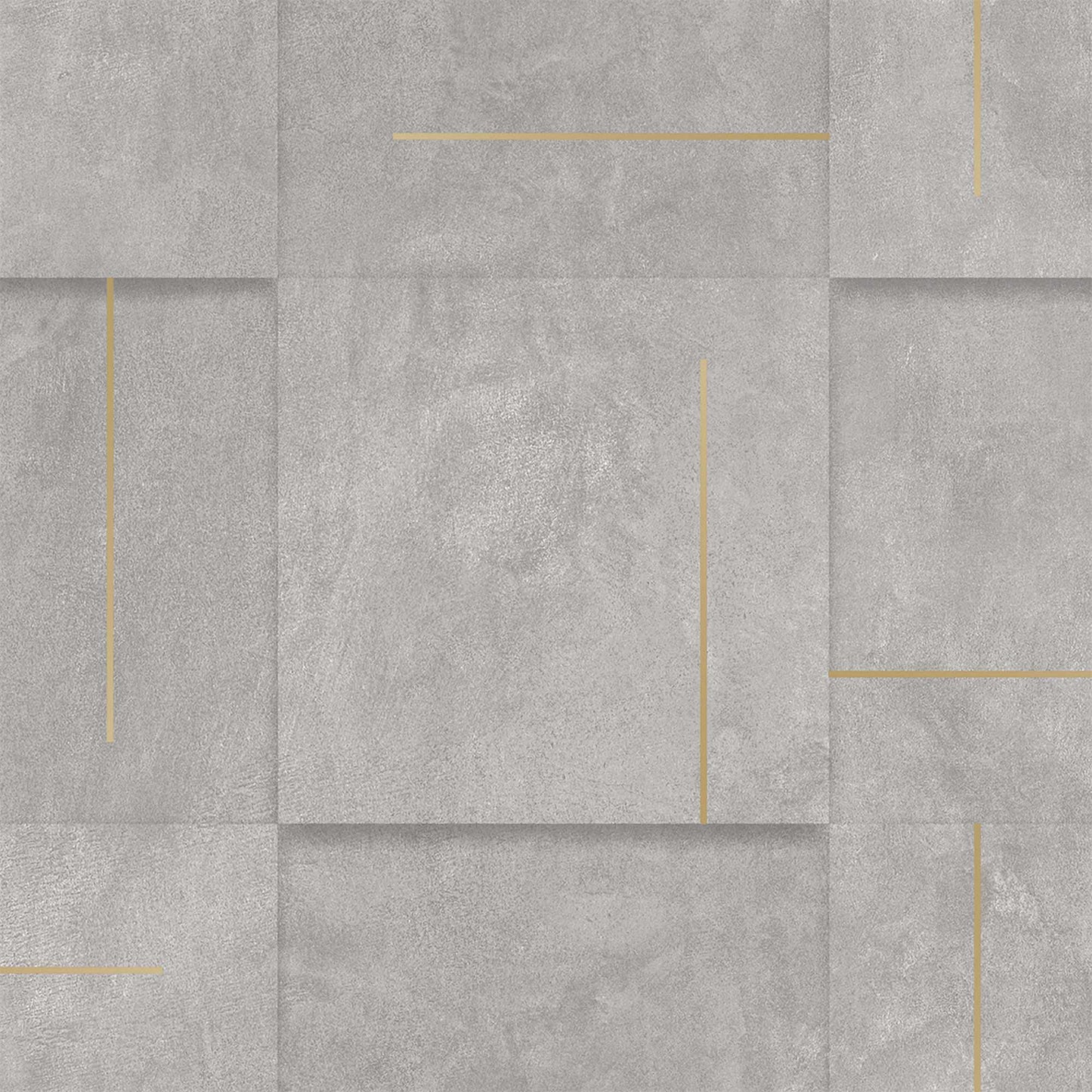 Textured Wallpaper Stone|Abstract in Grey|Gold