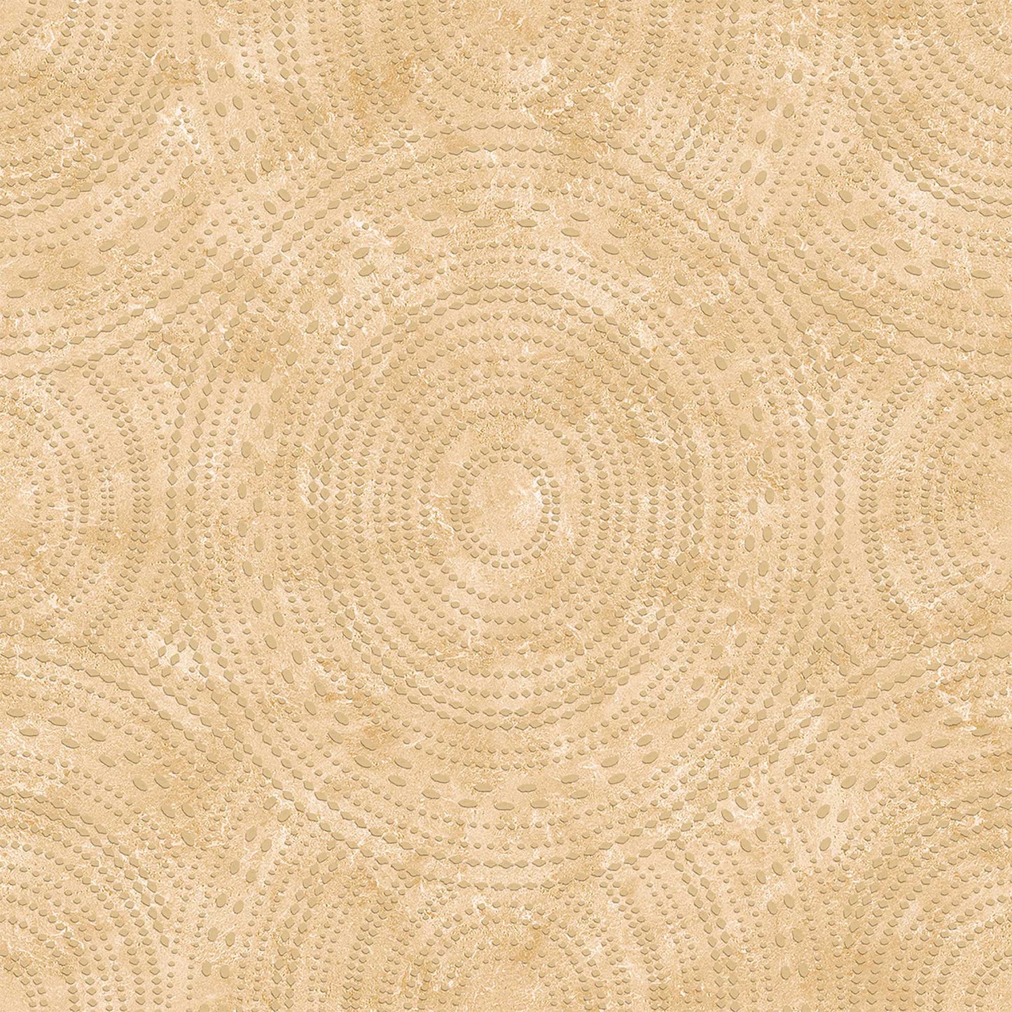 Textured Wallpaper Geometric|Fabric in Peach|Sepia