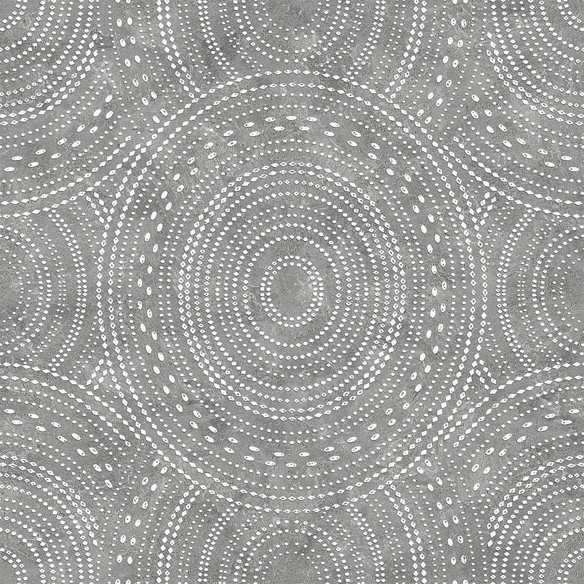 Textured Wallpaper Geometric|Fabric in Charcoal|Grey