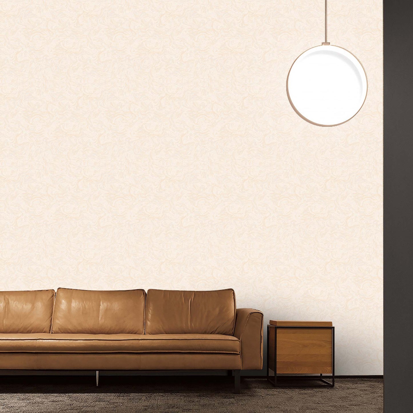 Textured Wallpaper Plastered|Grunge|Abstract in Peach|Sepia