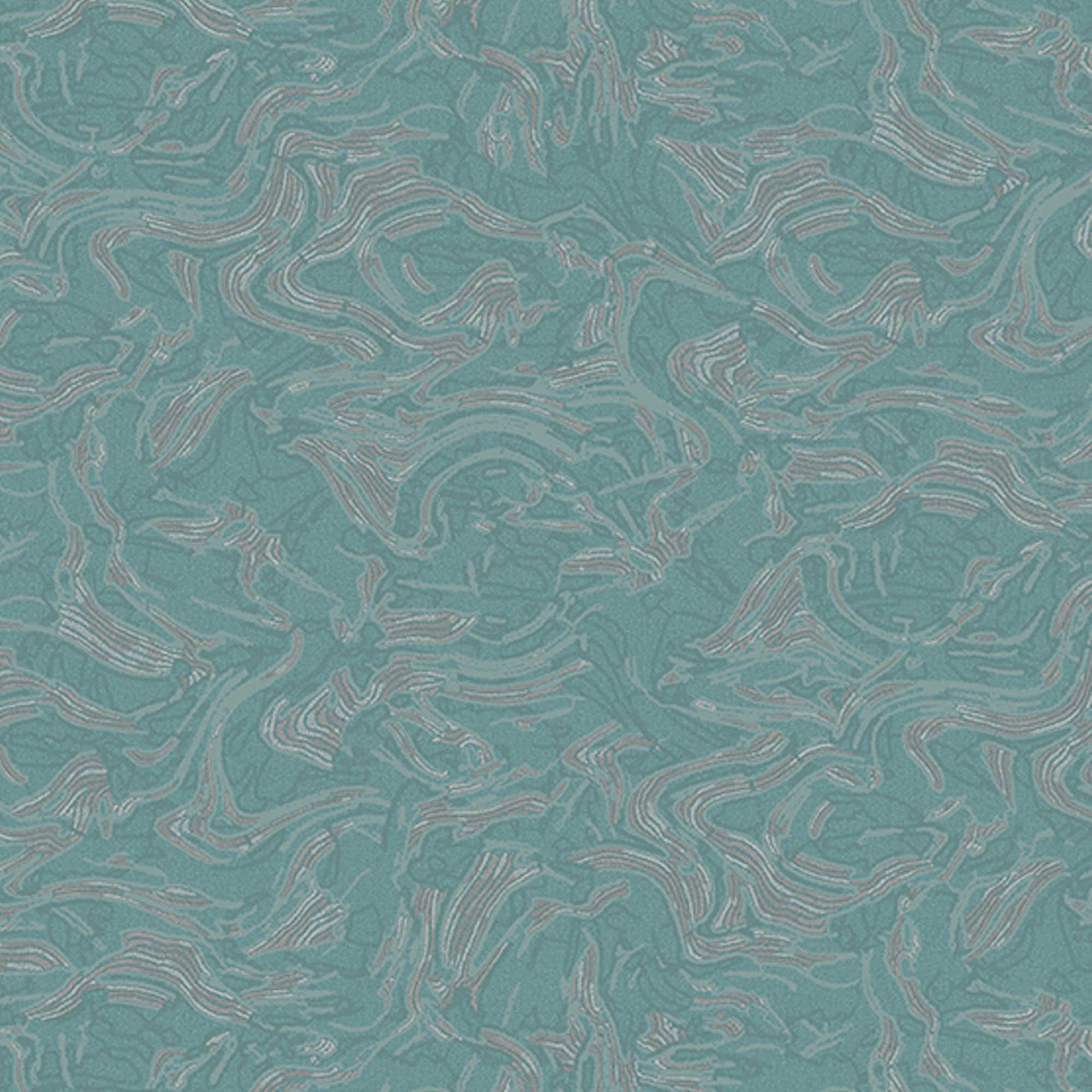 Textured Wallpaper Plastered|Grunge|Abstract in Teal