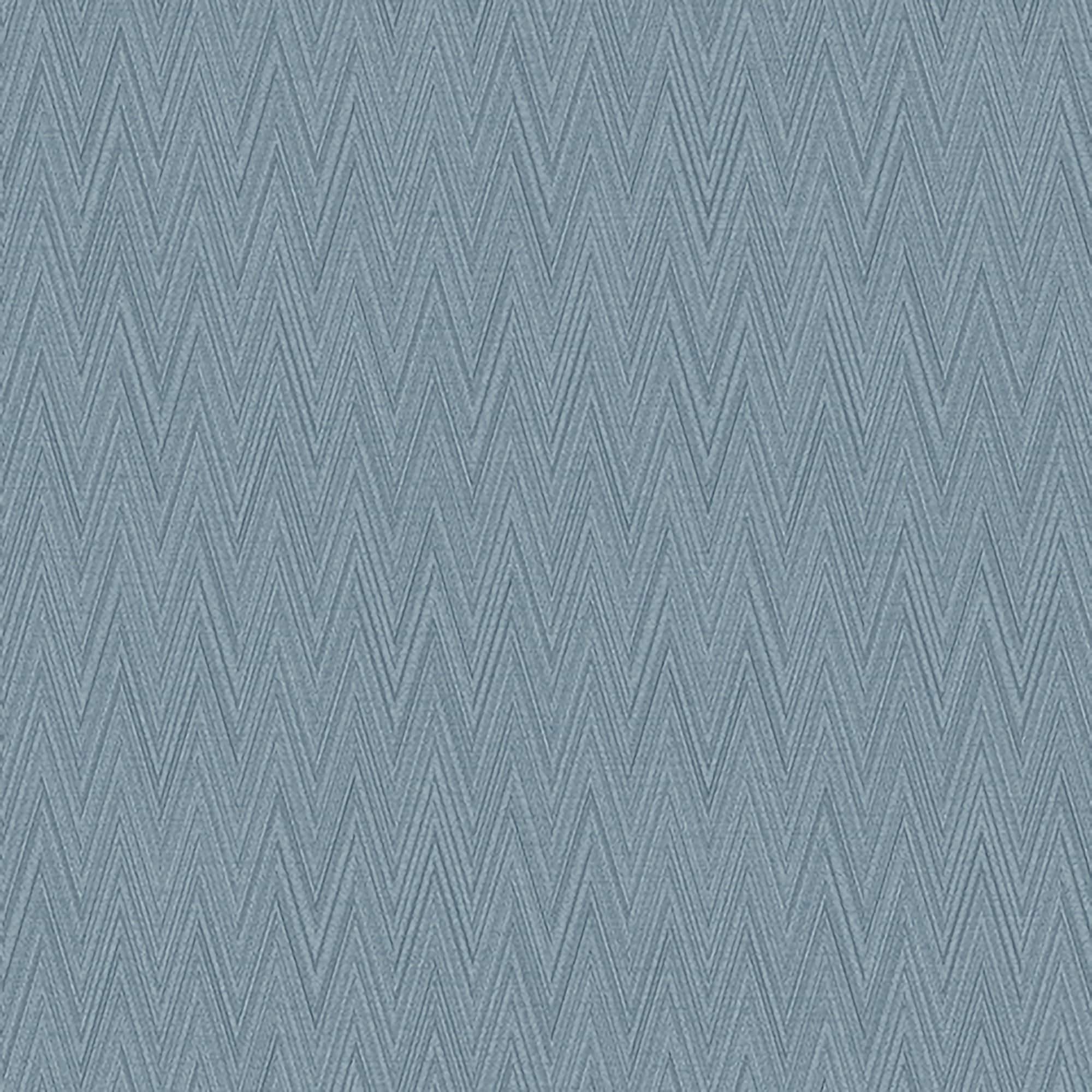 Textured Wallpaper Ikat|Chevron|Rustic in Blue