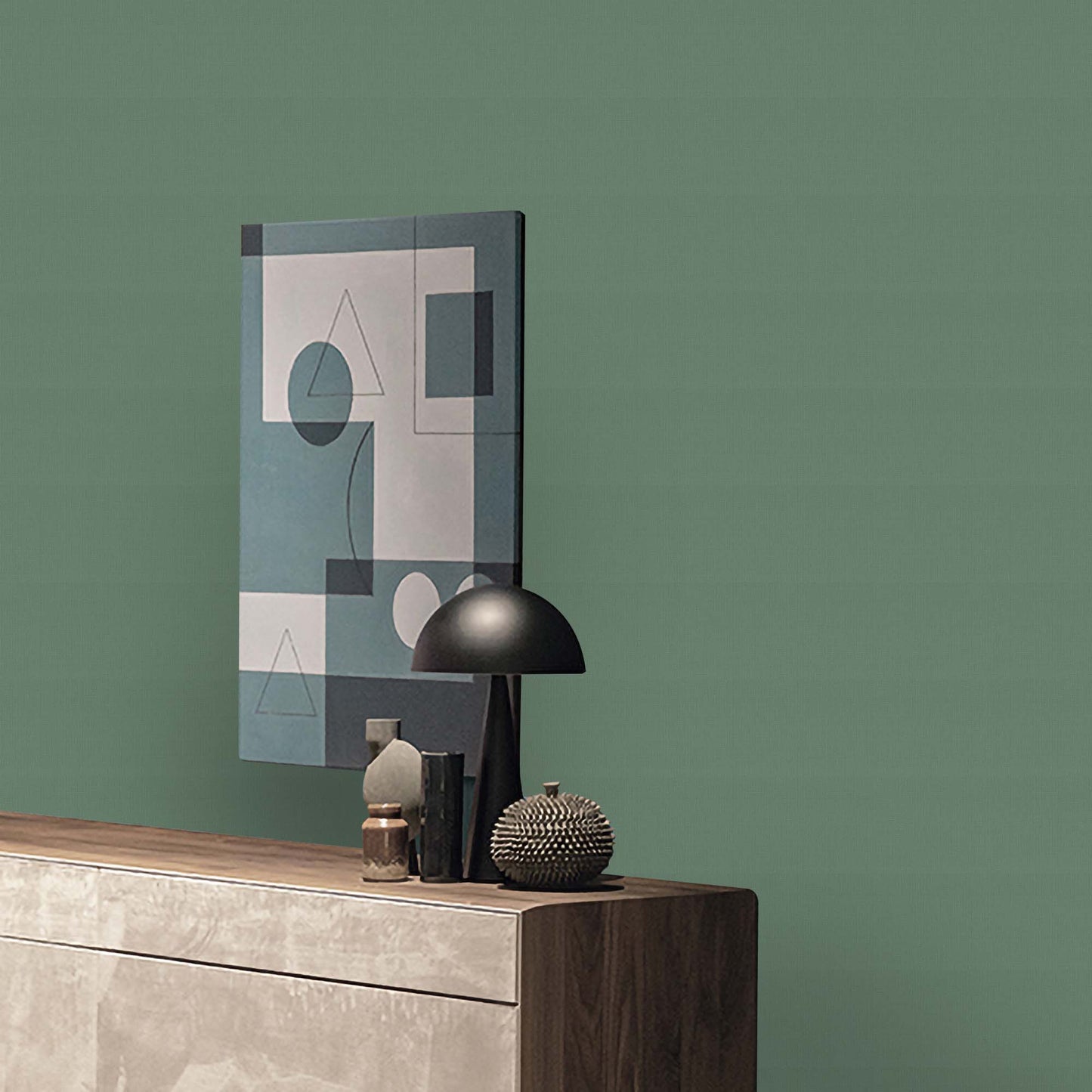 Textured Wallpaper Fabric in Sage|Green