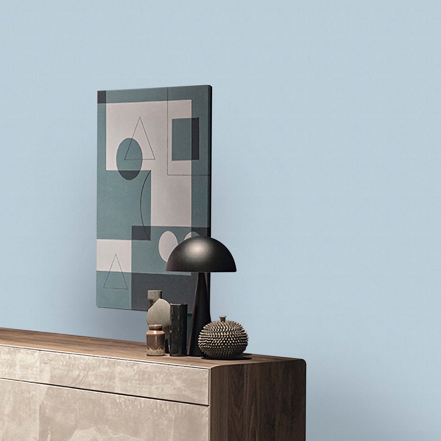 Textured Wallpaper Fabric in Cerulean|Blue