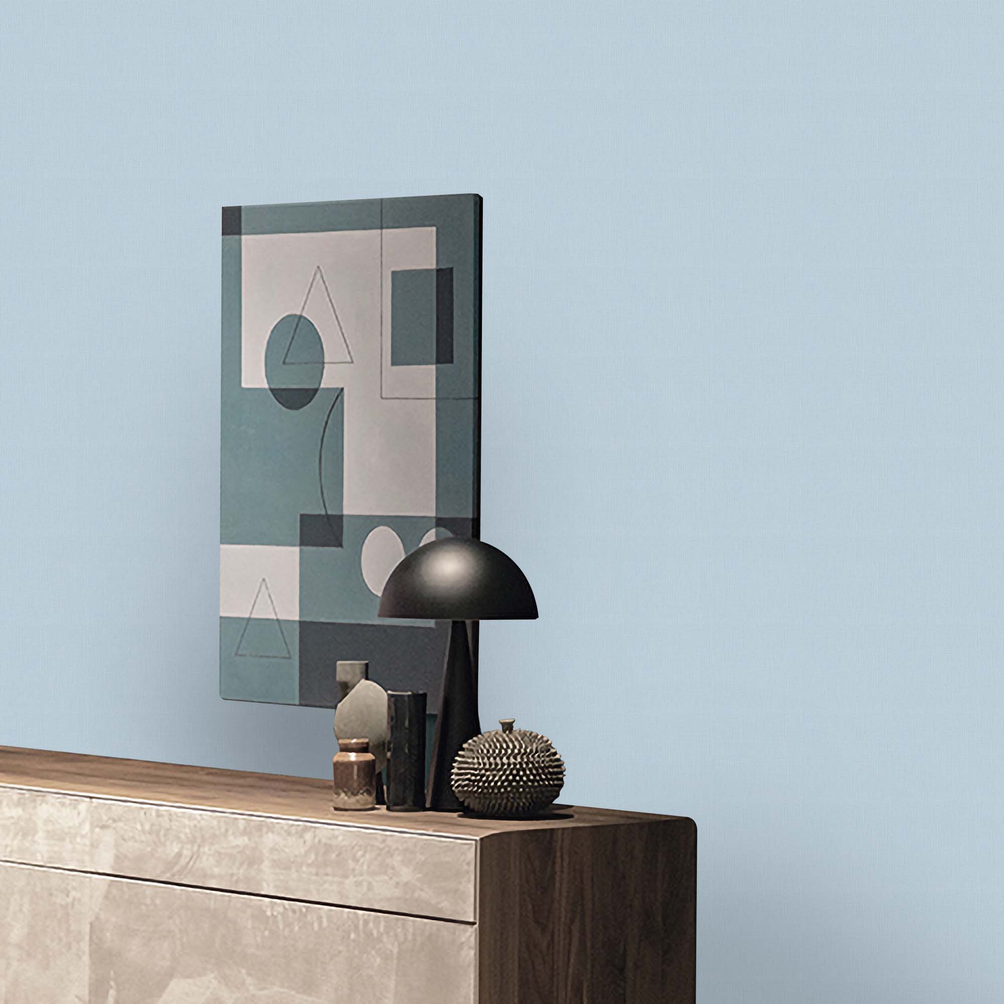 Textured Wallpaper Fabric in Cerulean|Blue