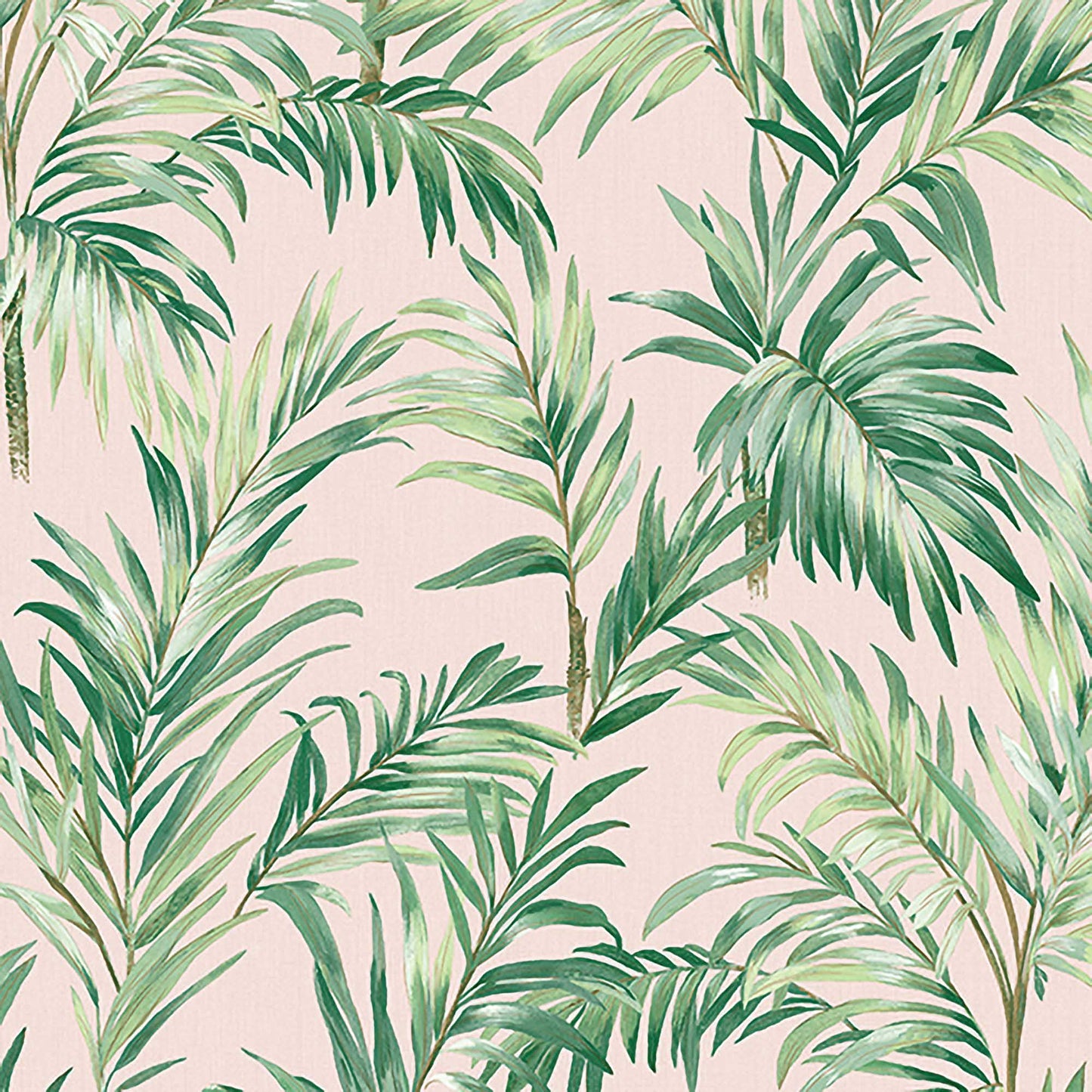 Textured Wallpaper Floral in Pink|Green
