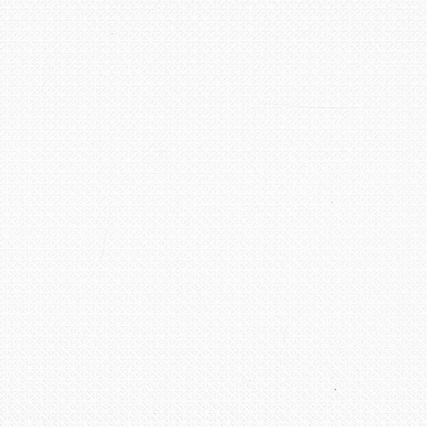 Textured Wallpaper Fabric|Geometric in White