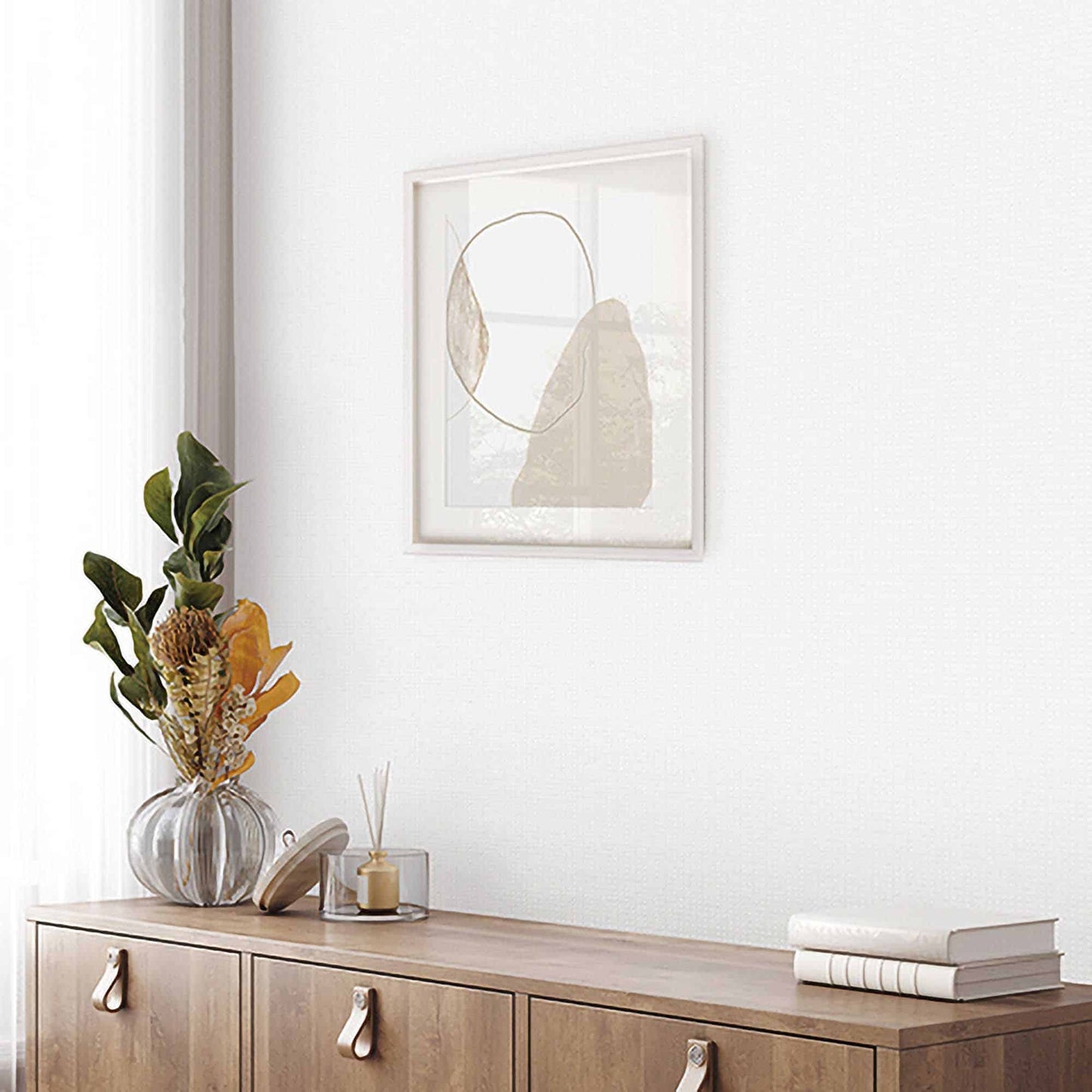 Textured Wallpaper Fabric|Geometric in Light Grey