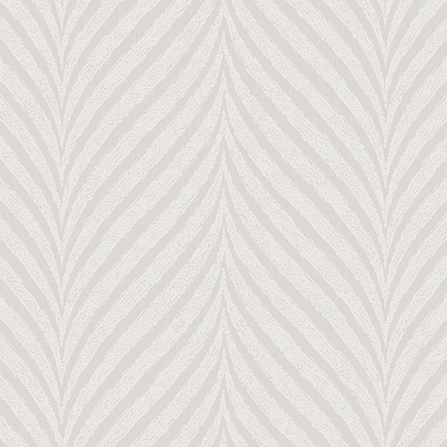 Textured Wallpaper Chevron in Light Grey