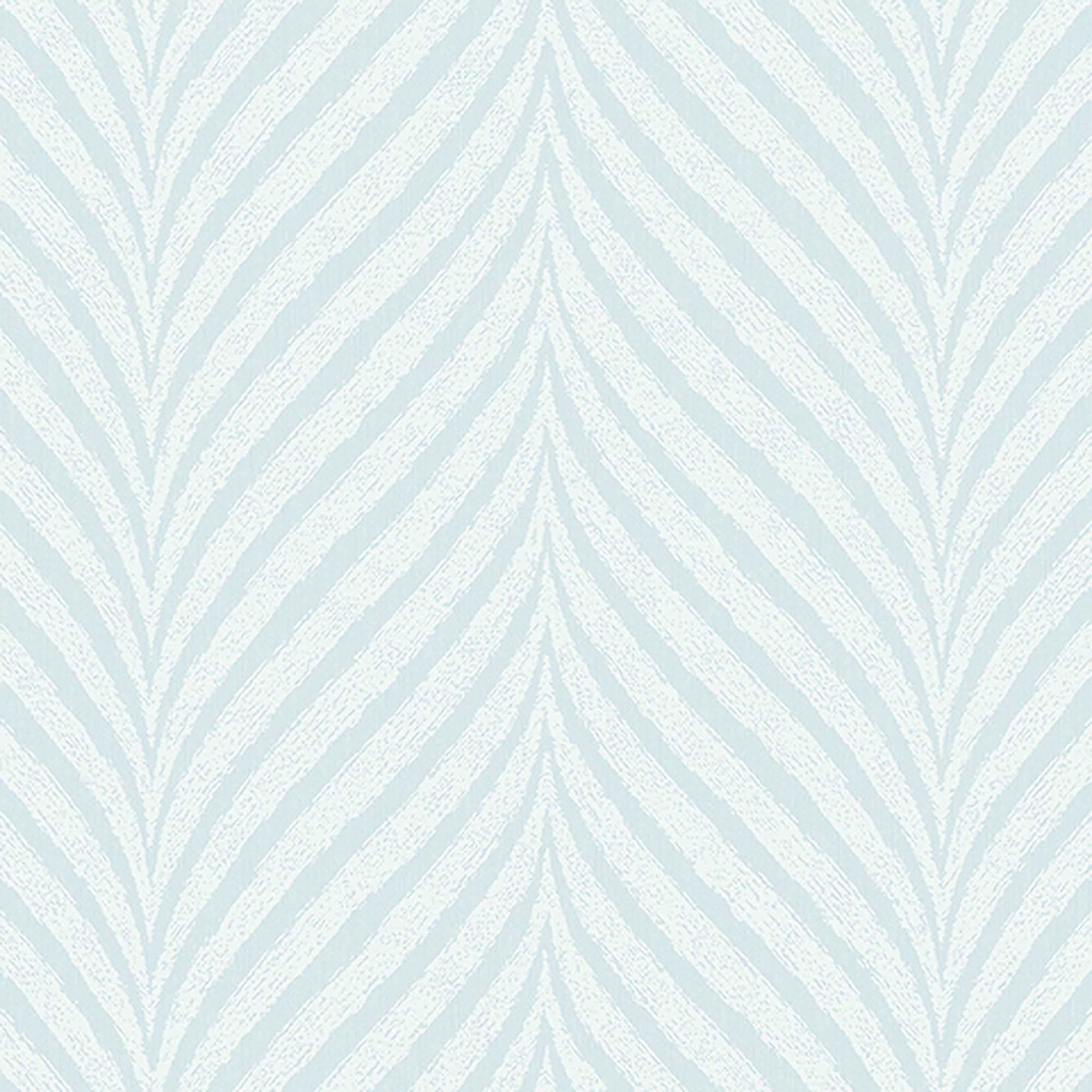 Textured Wallpaper Chevron in Teal