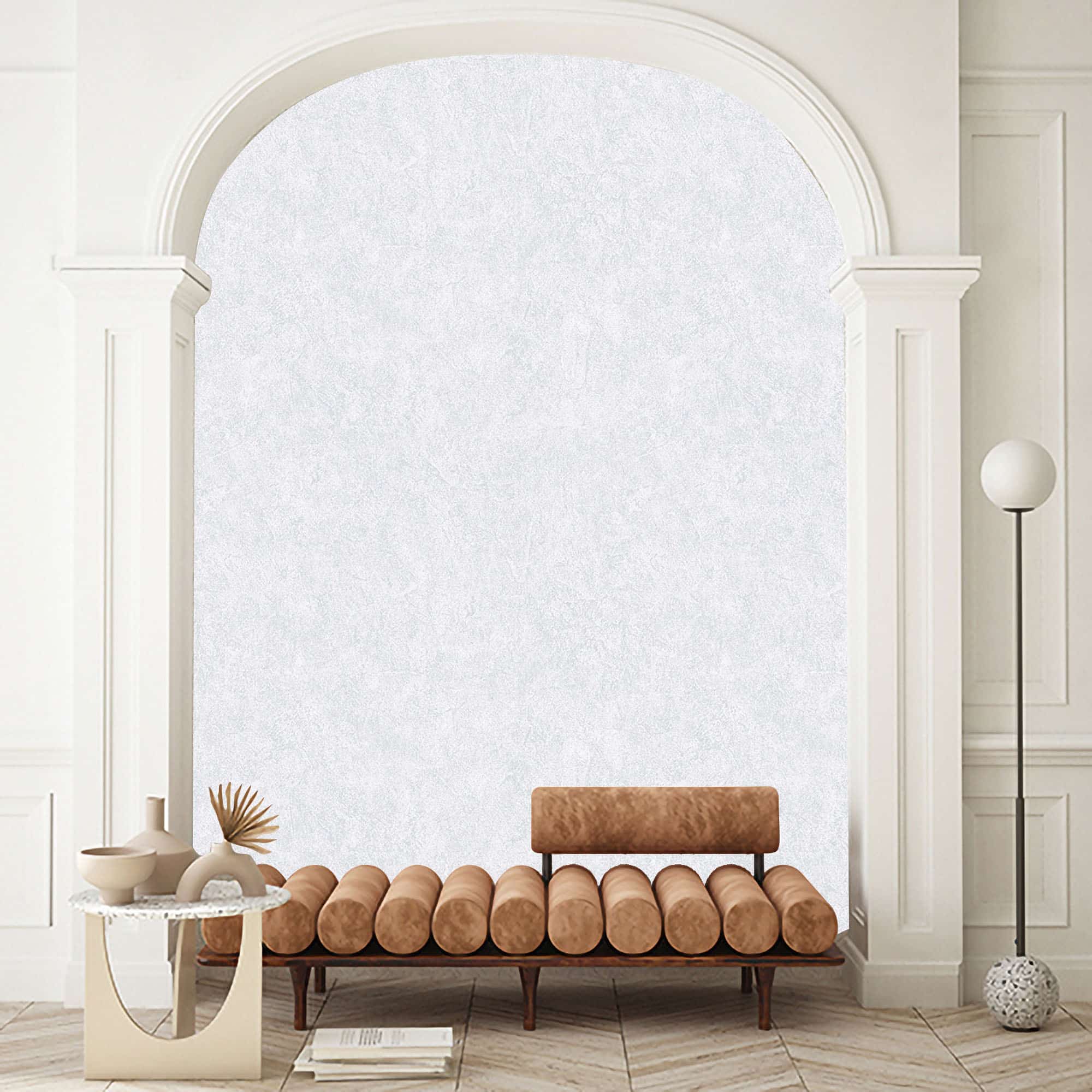 Textured Wallpaper Abstract|Plastered|Grunge in Light Blue