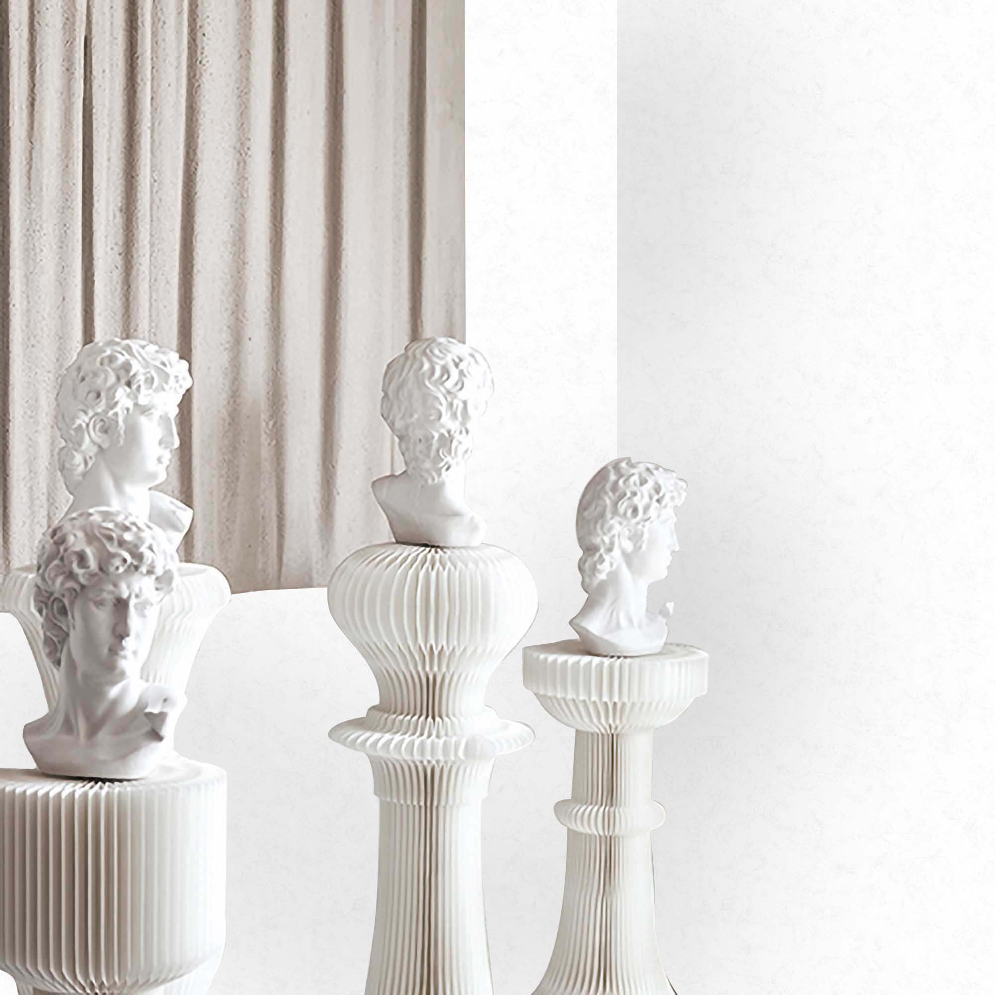 Textured Wallpaper Abstract|Plastered|Grunge in White