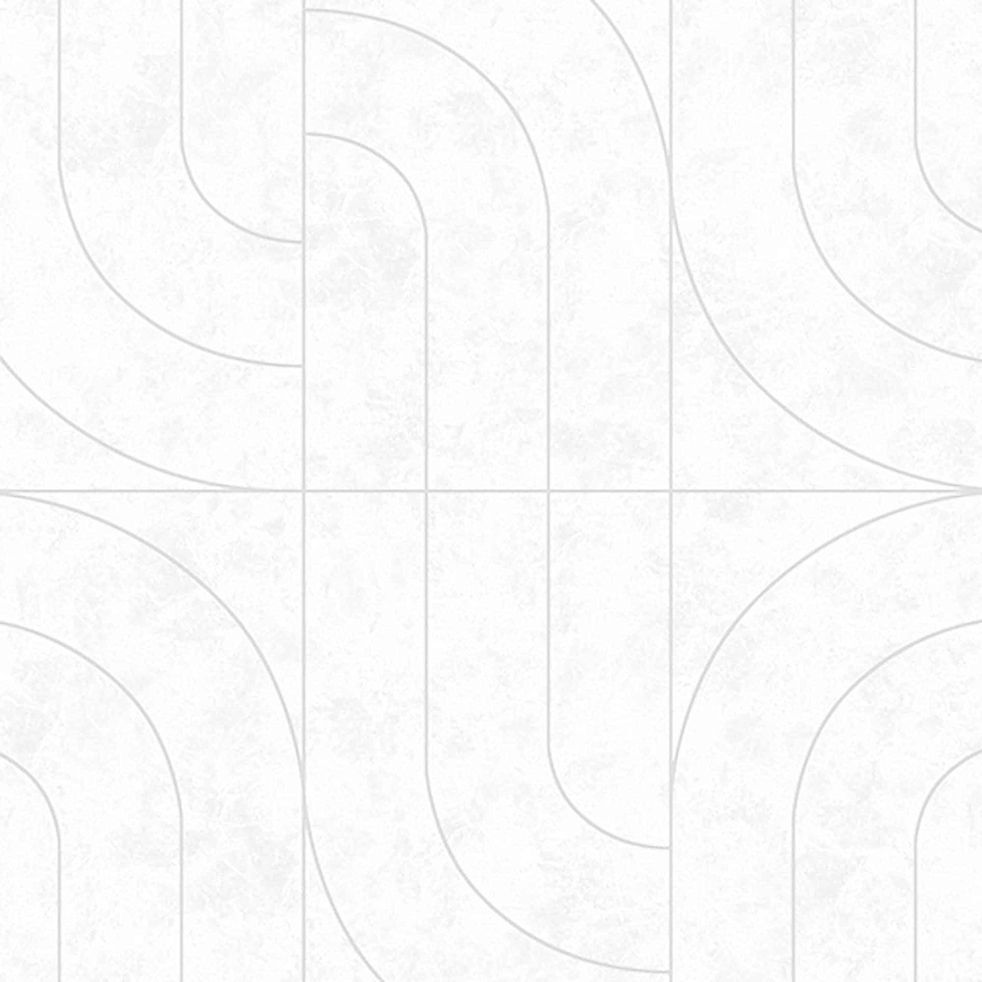 Textured Wallpaper Abstract|Plastered|Grunge|Geometric in White|Silver