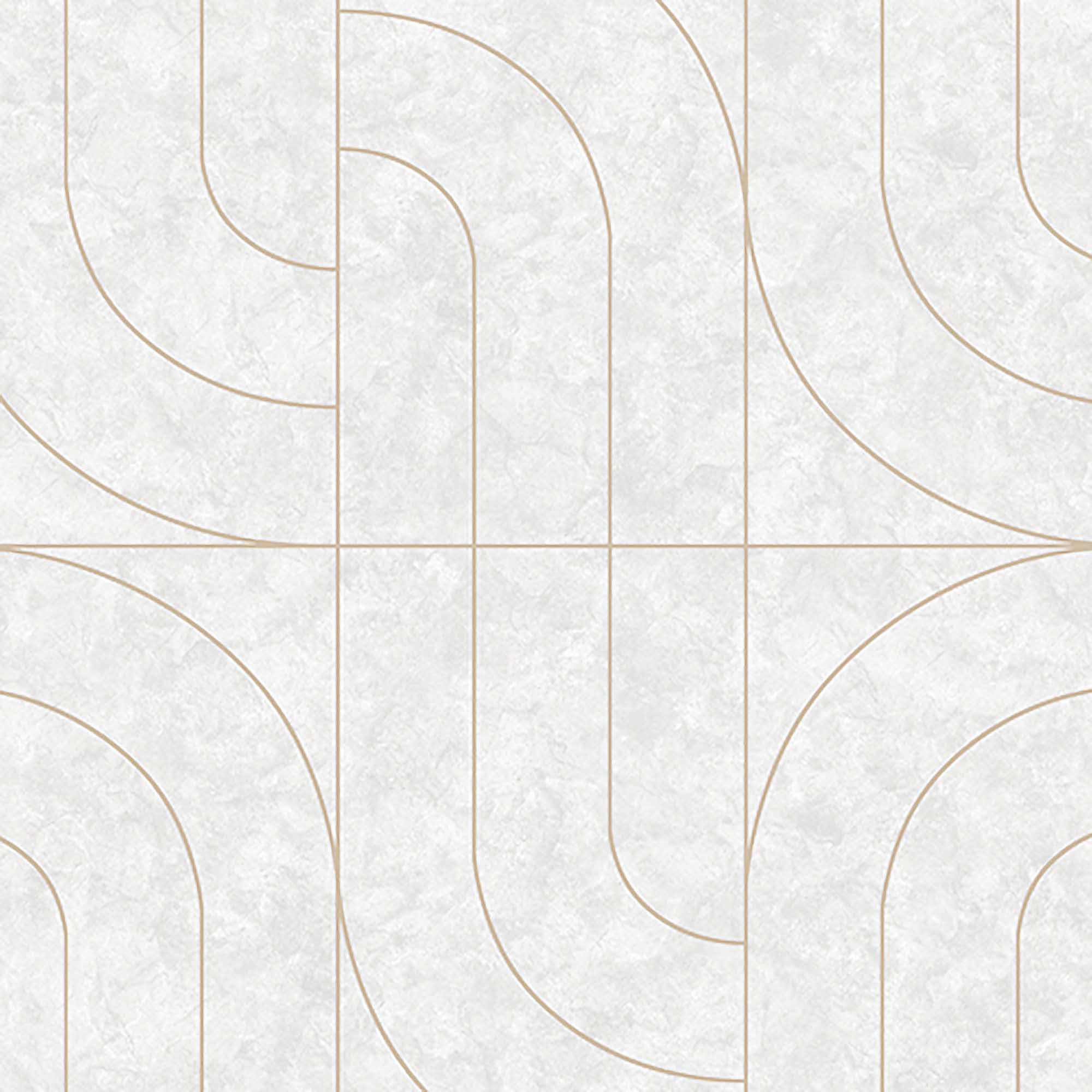 Textured Wallpaper Abstract|Plastered|Grunge|Geometric in Light Grey|Gold