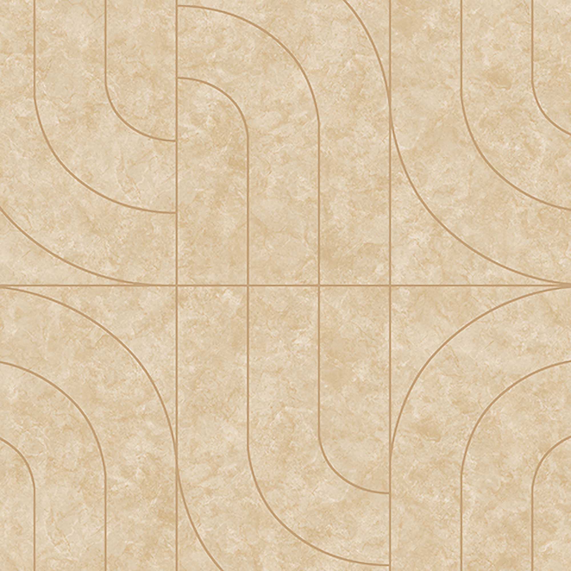 Textured Wallpaper Abstract|Plastered|Grunge|Geometric in Yellow|Beige