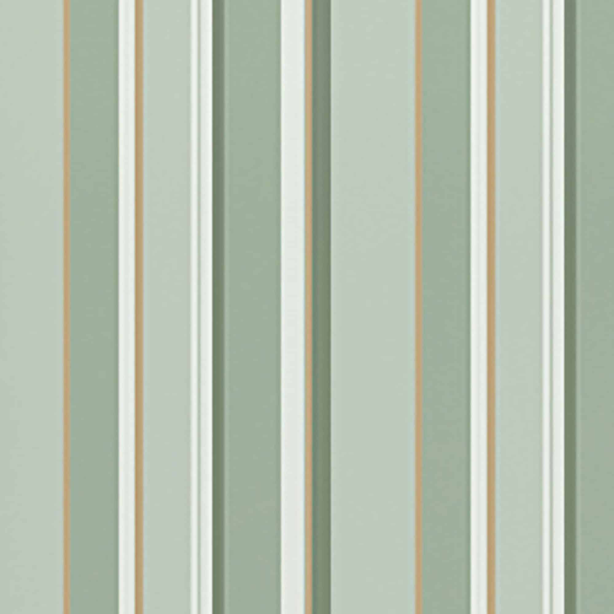 Textured Wallpaper Stripes in Green|Gold