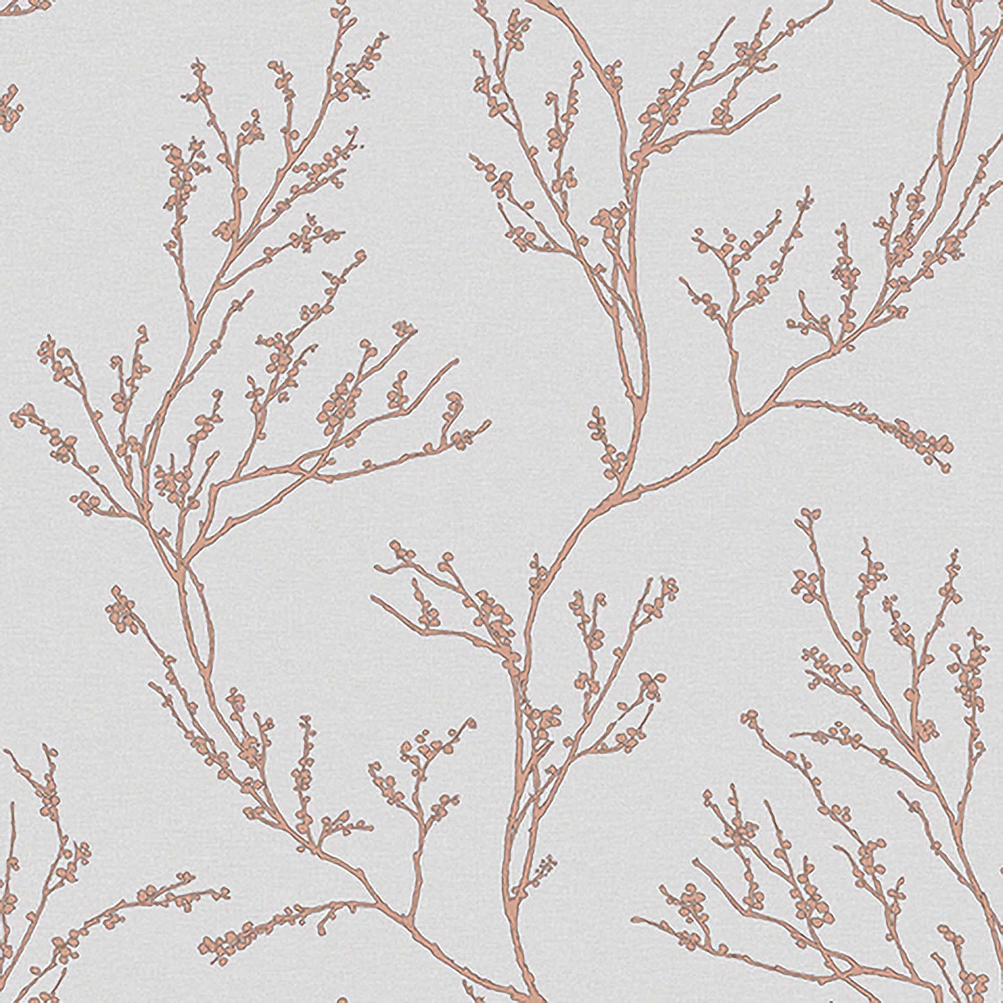 Textured Wallpaper Floral in Grey|Gold