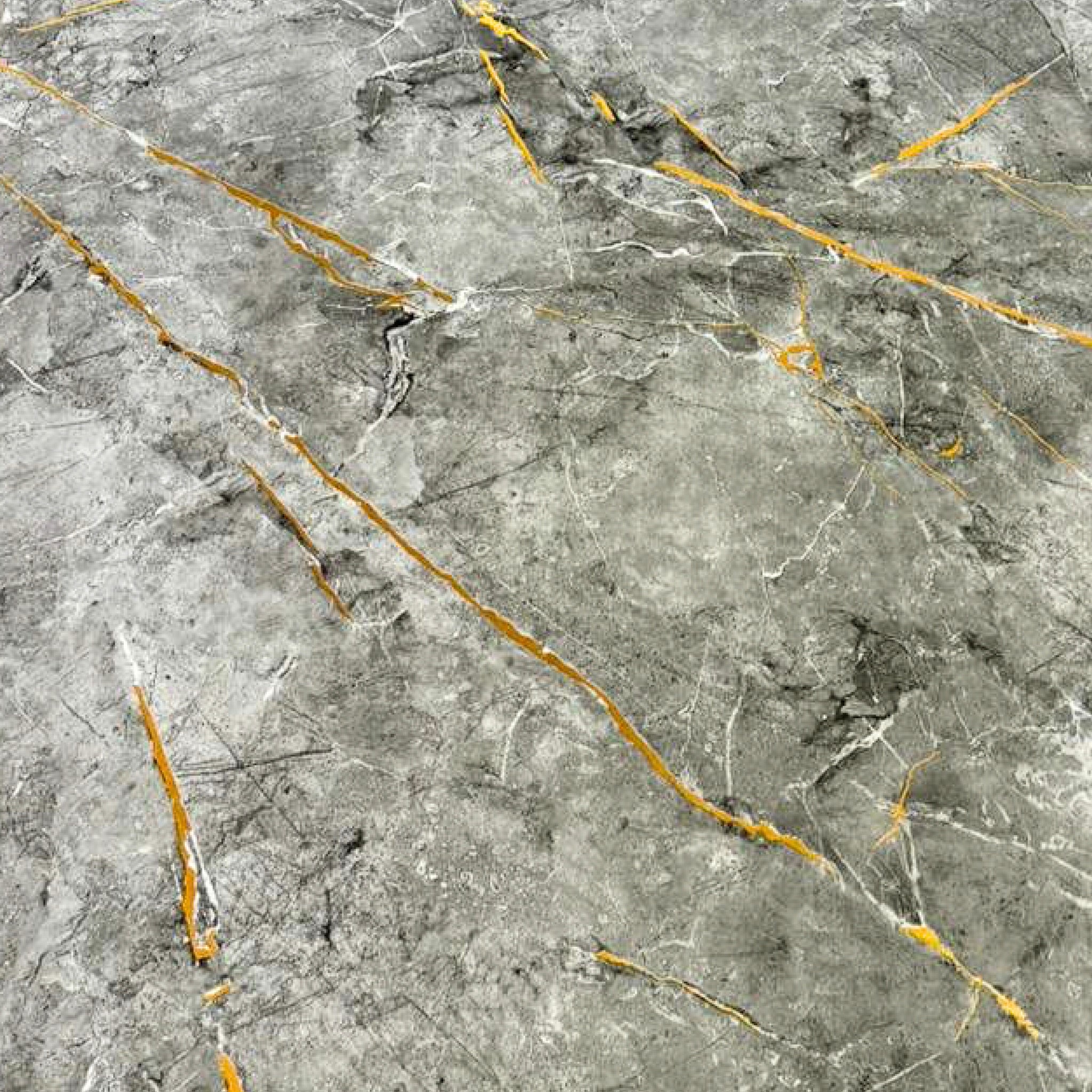 UV Marble Full Size Wall Panels 4ft x 9ft, High Gloss Panels - Backsplash, Bathroom, Accent Walls - Grey, Gold Veins