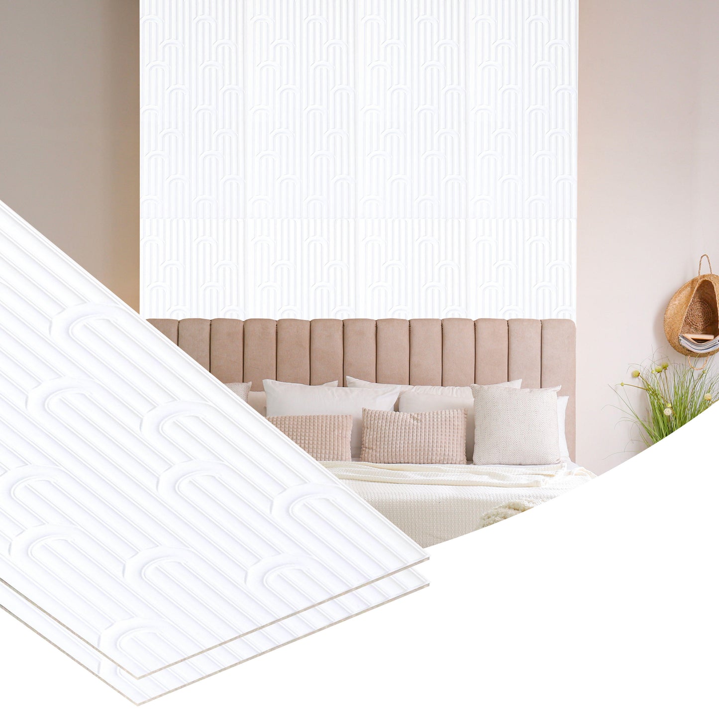 Peel and Stick 3D Wall Panel