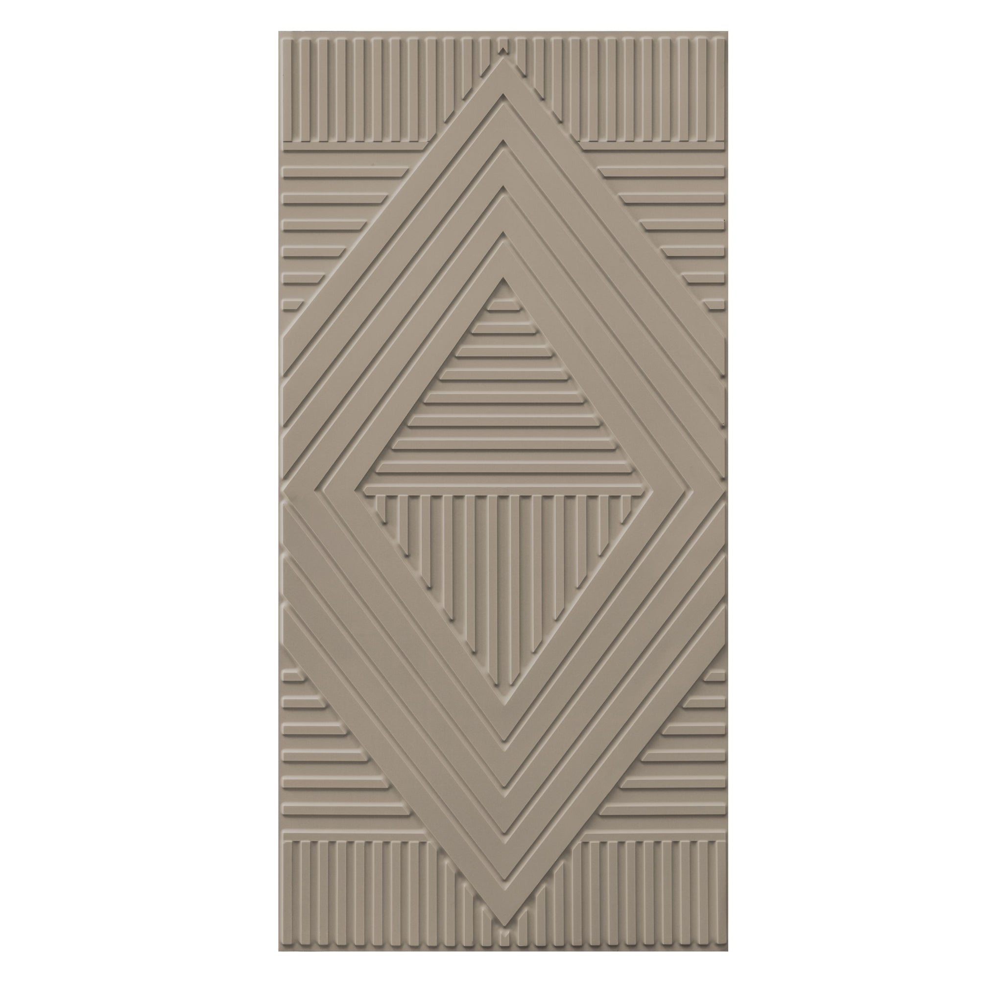 3D Peel and Stick Wall Panels - Soft-Touch Matte Finish, 1.6 ft X 3.4 ft - Alpaca Grey