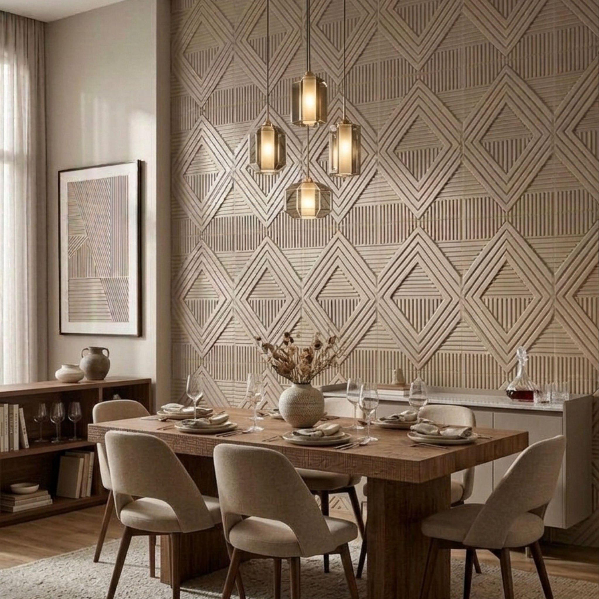 3D Peel and Stick Wall Panels - Soft-Touch Matte Finish, 1.6 ft X 3.4 ft - Alpaca Grey