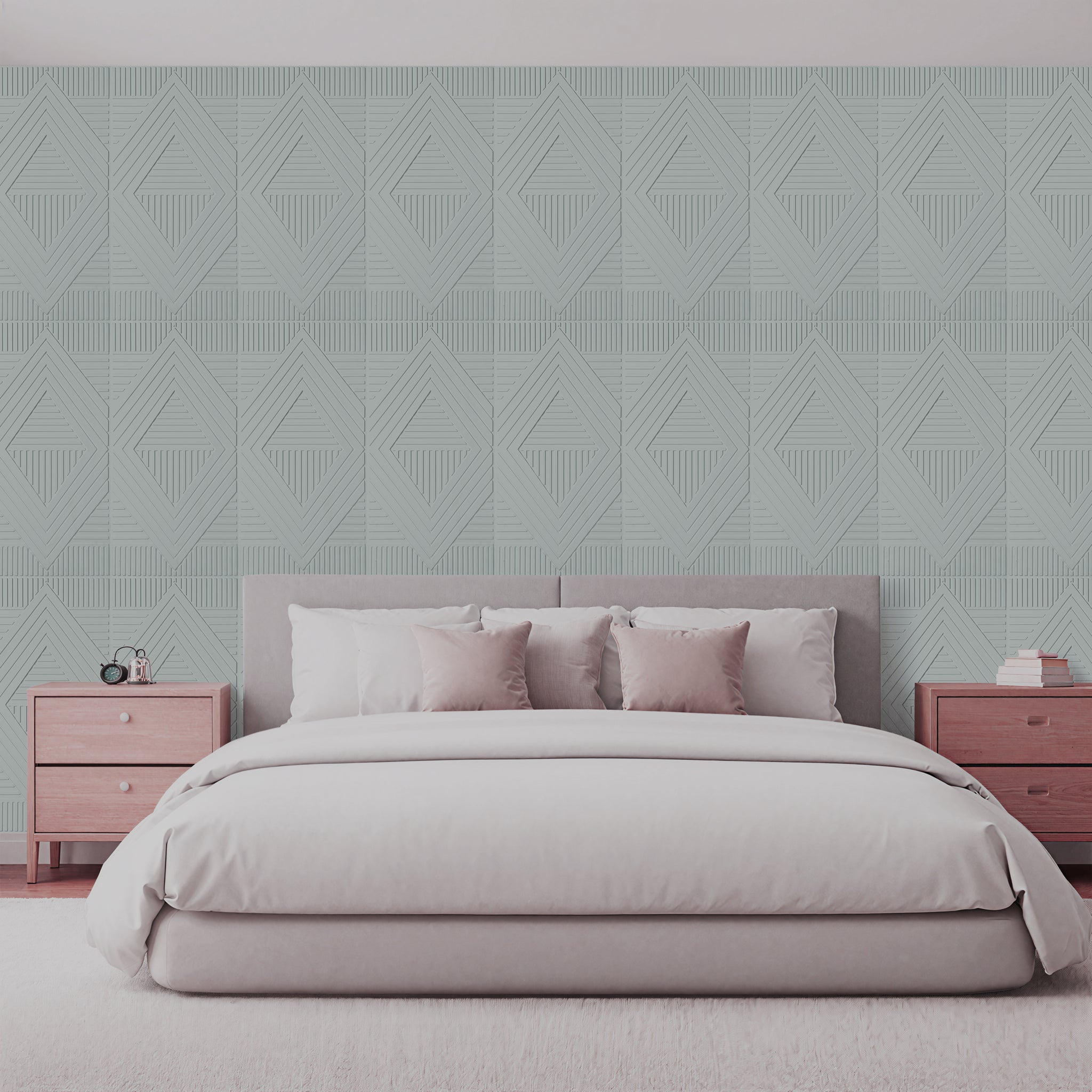 3D Peel and Stick Wall Panels - Soft-Touch Matte Finish, 1.6 ft X 3.4 ft - Alpaca Grey