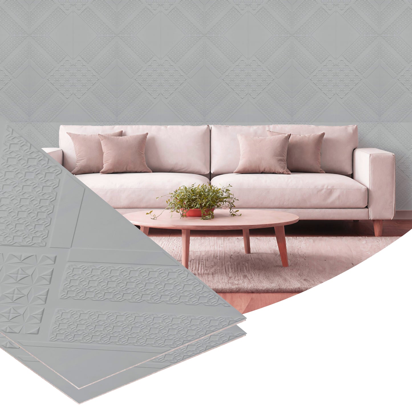 Peel and Stick 3D Wall Panel