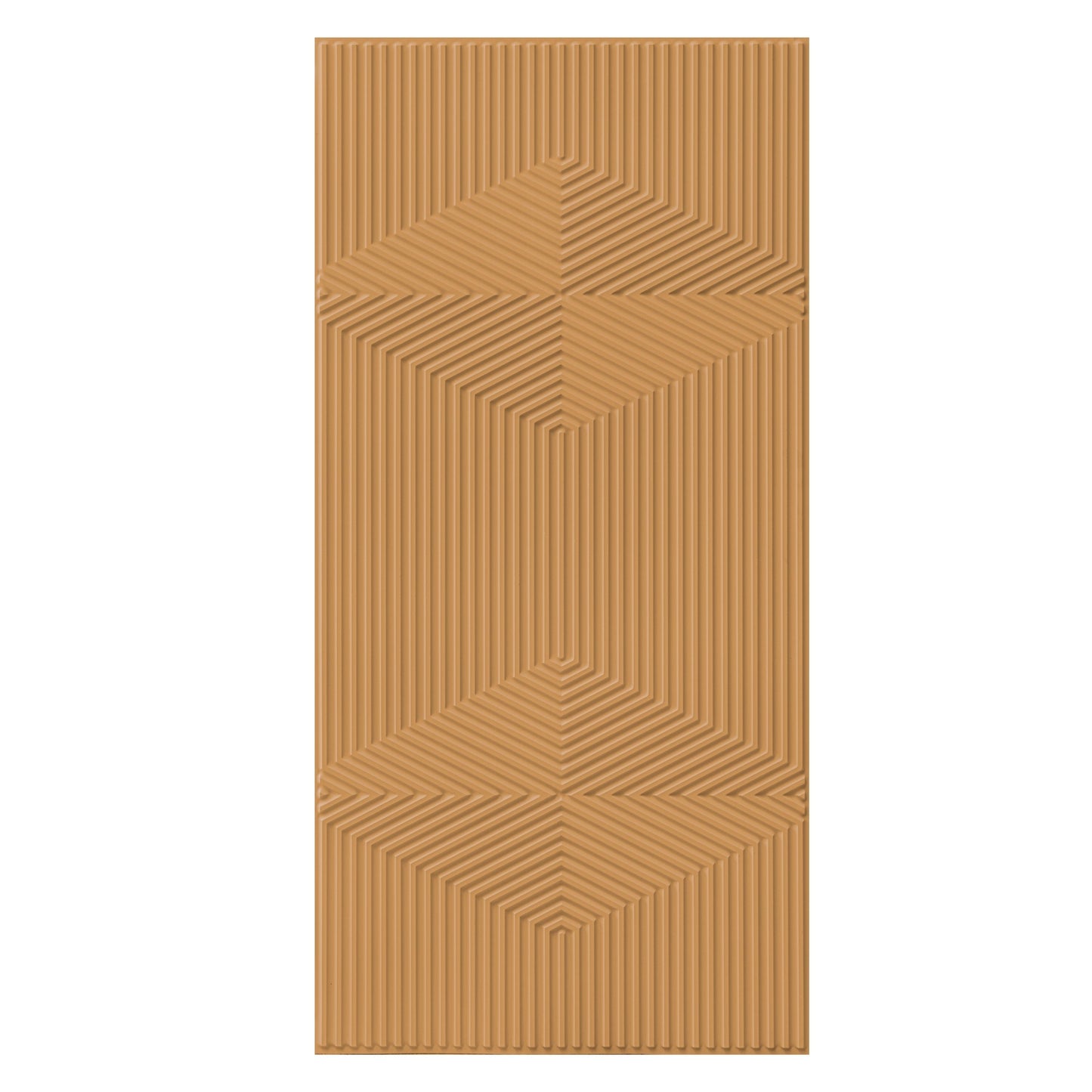 3D Peel and Stick Wall Panels - Soft-Touch Matte Finish, 1.6 ft X 3.4 ft - Almond Sand