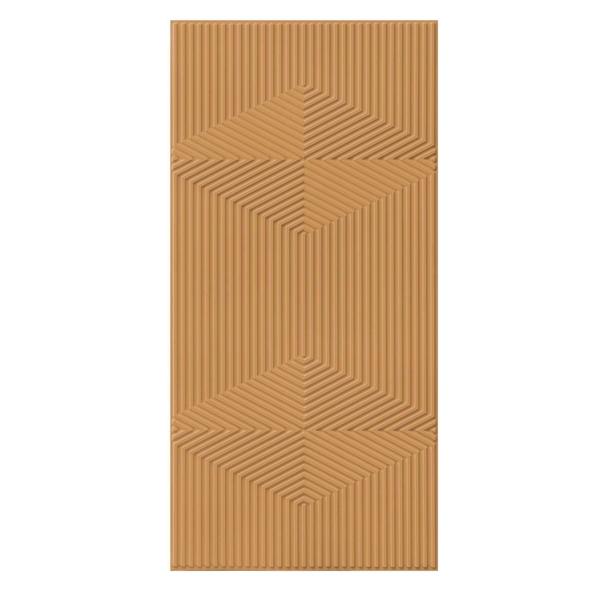 3D Peel and Stick Wall Panels - Soft-Touch Matte Finish, 1.6 ft X 3.4 ft - Almond Sand