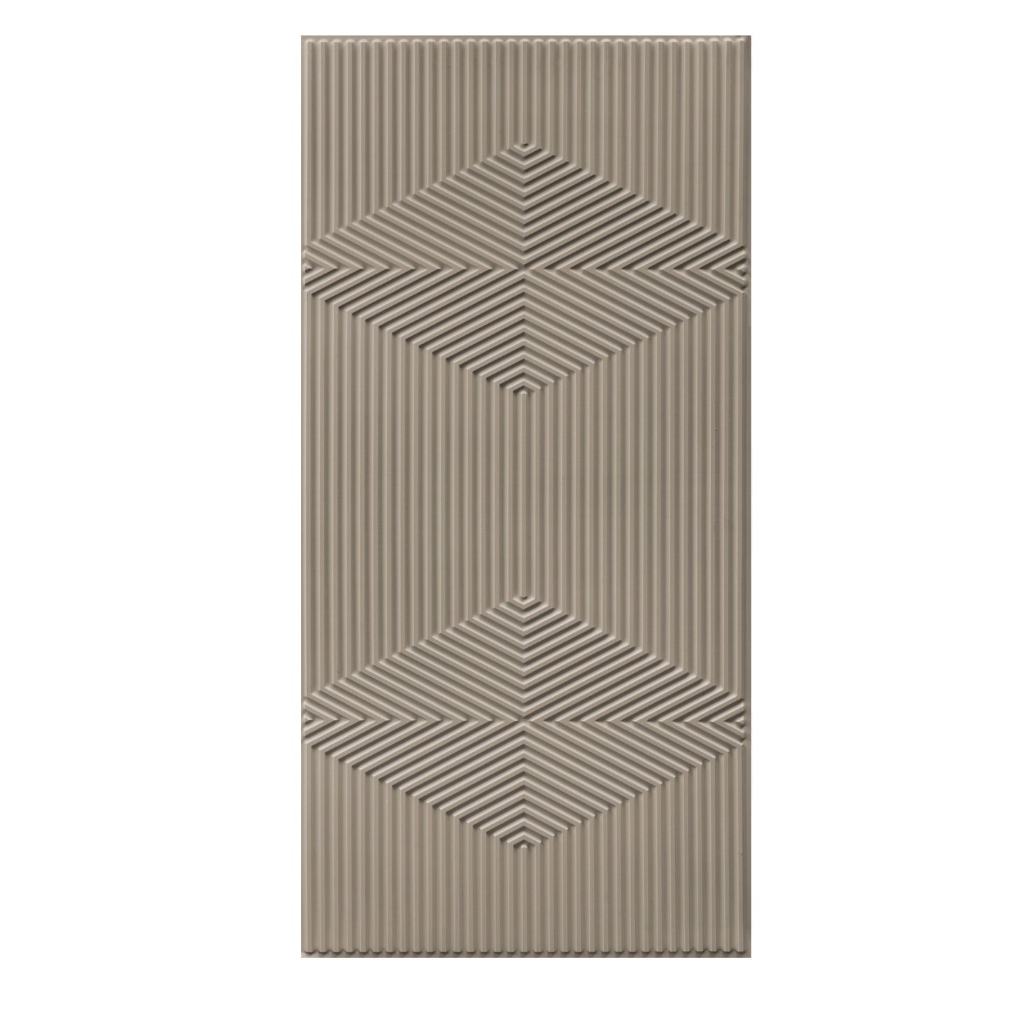 3D Peel and Stick Wall Panels - Soft-Touch Matte Finish, 1.6 ft X 3.4 ft - Alpaca Grey