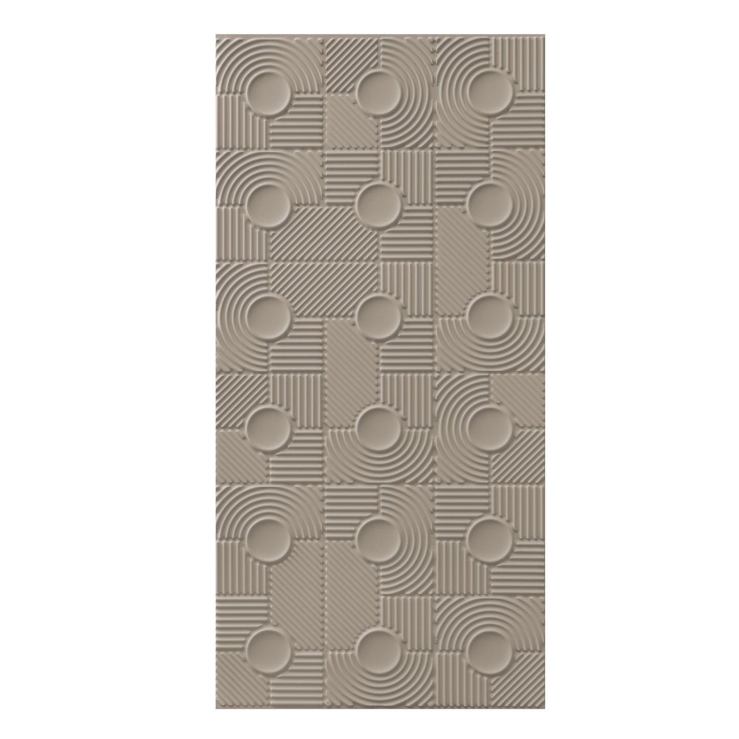 3D Peel and Stick Wall Panels - Soft-Touch Matte Finish, 1.6 ft X 3.4 ft - Alpaca Grey