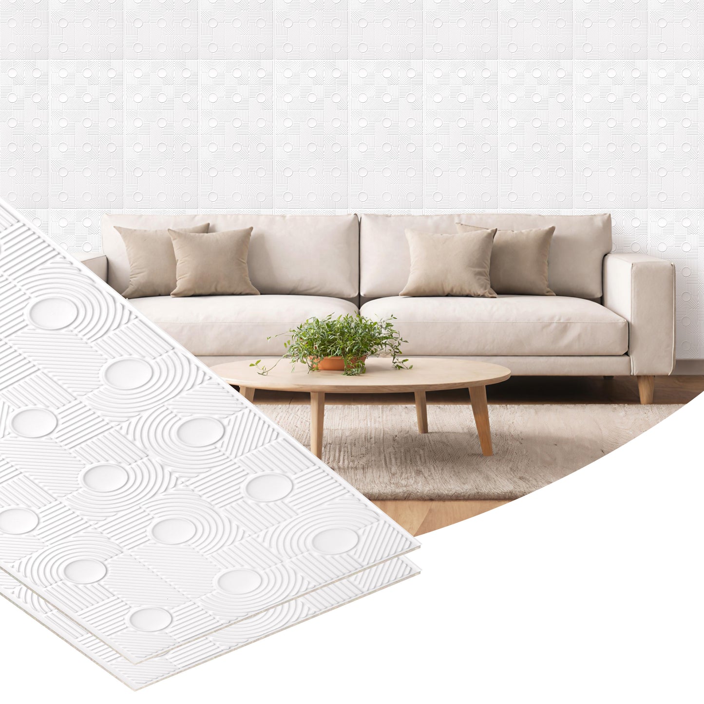 Peel and Stick 3D Wall Panel