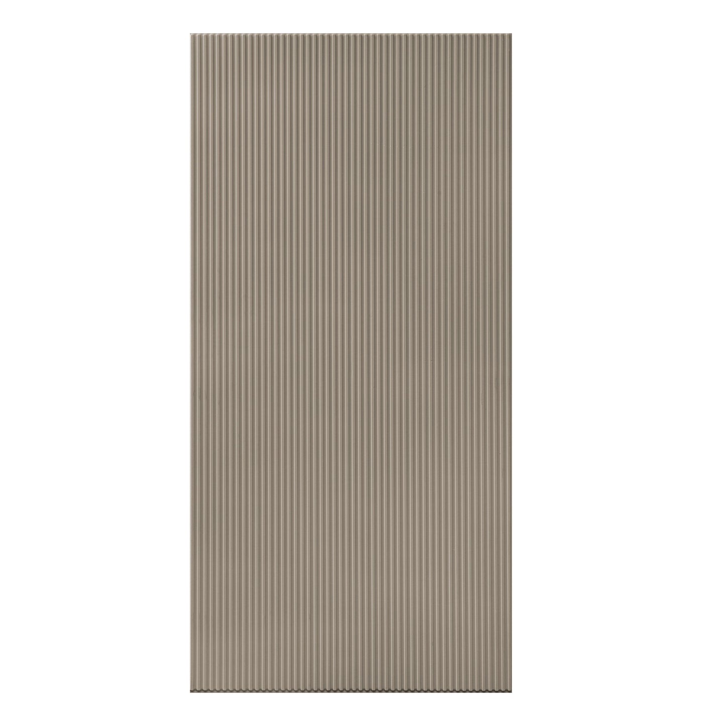3D Peel and Stick Wall Panels - Soft-Touch Matte Finish, 1.6 ft X 3.4 ft - Alpaca Grey