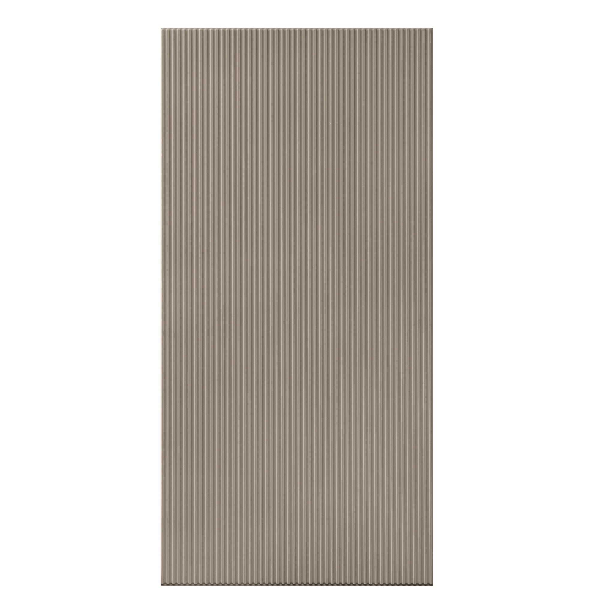 3D Peel and Stick Wall Panels - Soft-Touch Matte Finish, 1.6 ft X 3.4 ft - Alpaca Grey