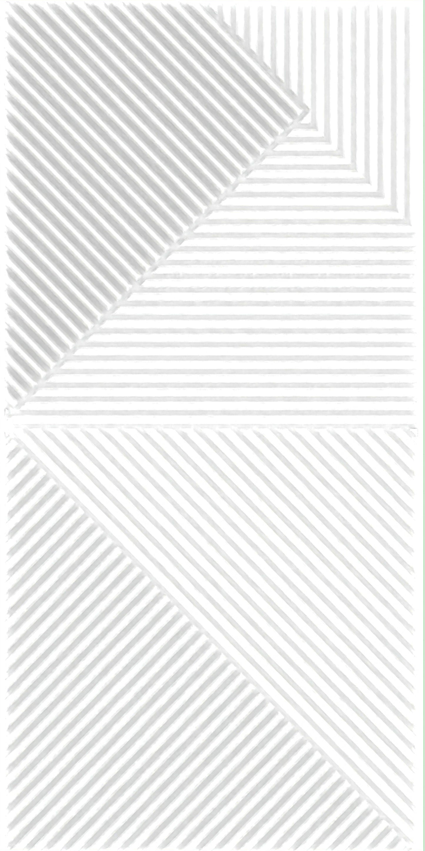 3D Peel and Stick Wall Panels - Soft-Touch Matte Finish, 1.6 ft X 3.4 ft - White