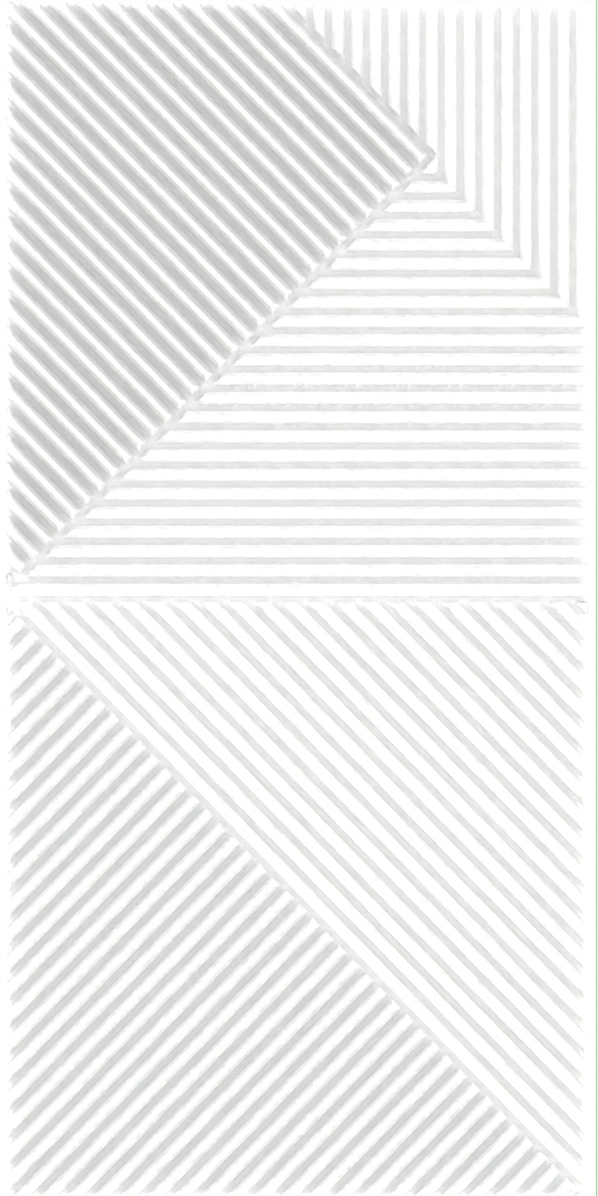 3D Peel and Stick Wall Panels - Soft-Touch Matte Finish, 1.6 ft X 3.4 ft - White