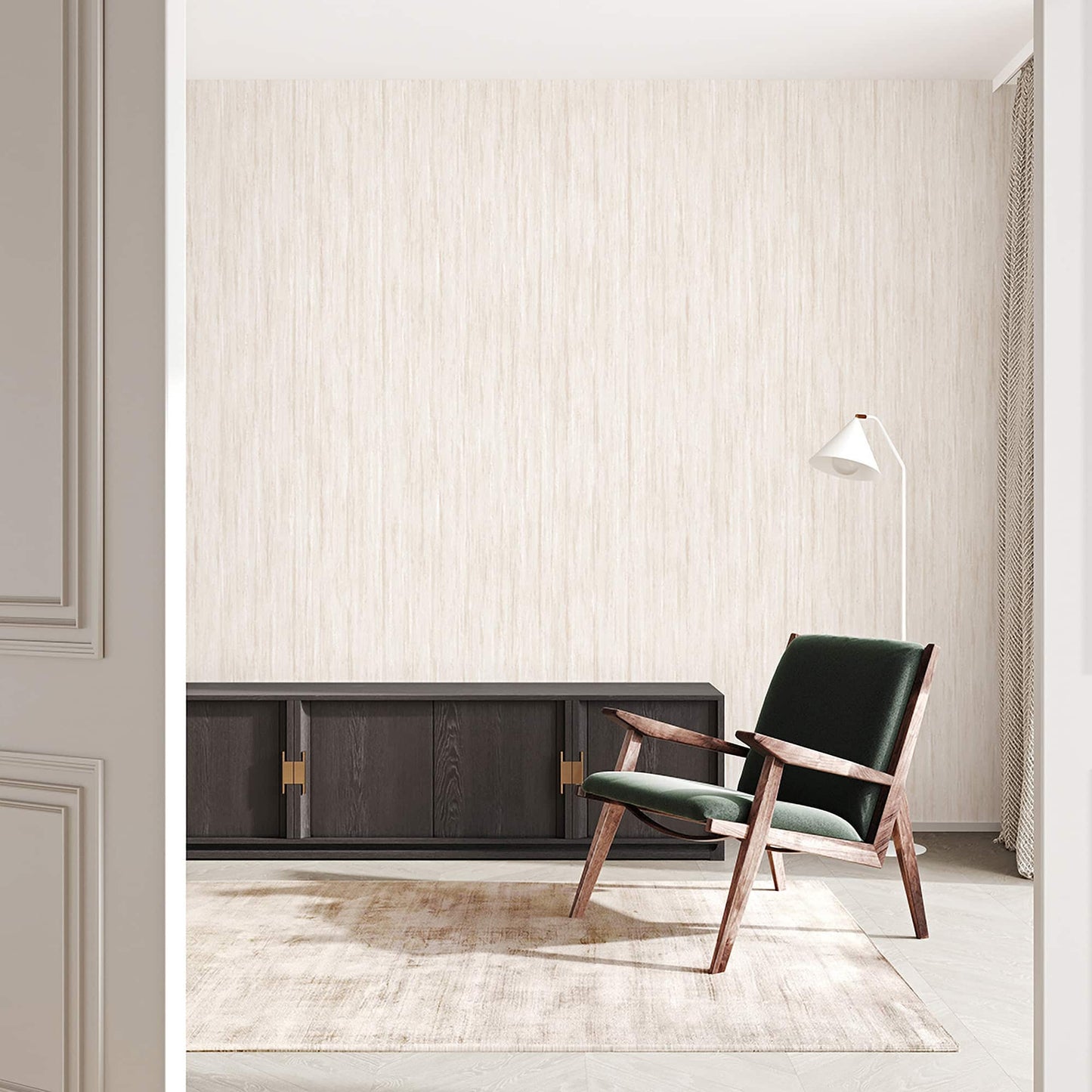 Textured Wallpaper Marble in Cream|Beige