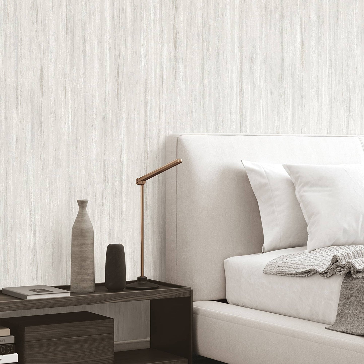 Textured Wallpaper Marble in Grey