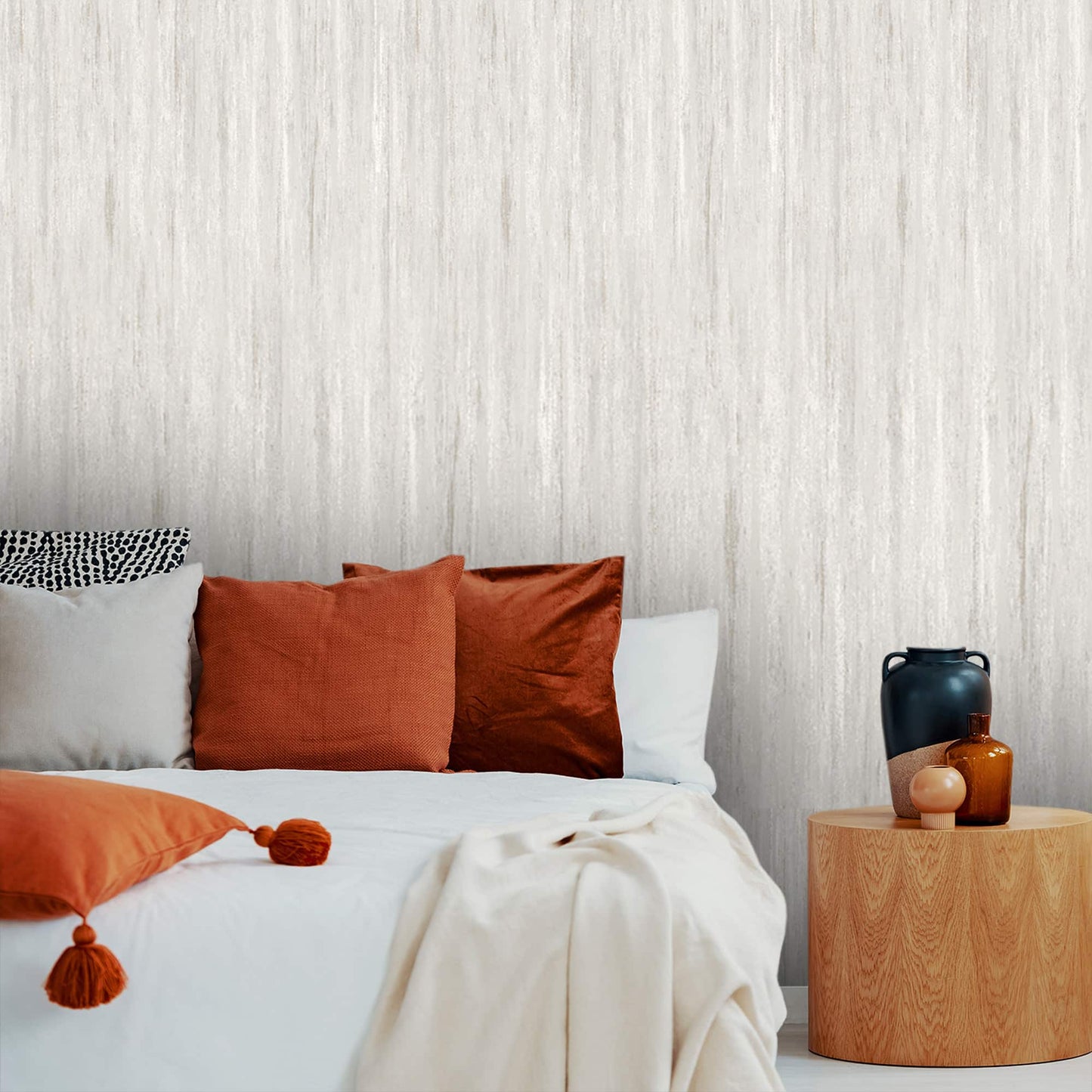 Textured Wallpaper Marble in Grey